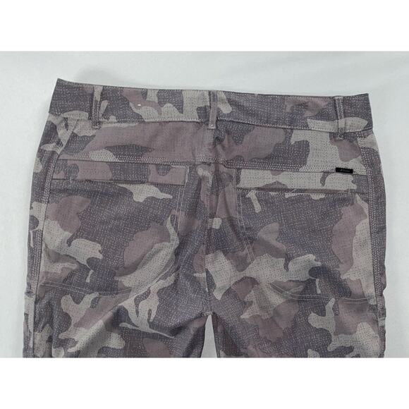 Prana Women's Lightweight Sky Canyon Jogger Hiking Pants. Gray Camo, Women's 10. - Picture 5 of 5
